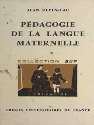 cover image of Pédagogie de la langue maternelle